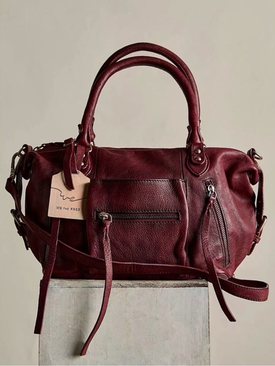 We The Free Handbags - We The Free Baby Emerson Tote Bag- Red Rock